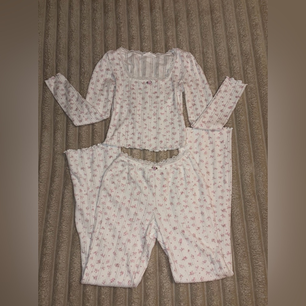Floral Womens Pajamas Set